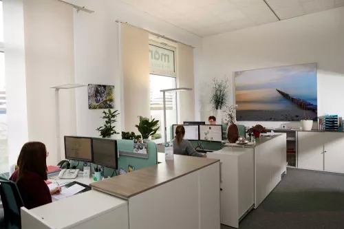Büroeinrichtungen geplant von Mandt Büroorganisation