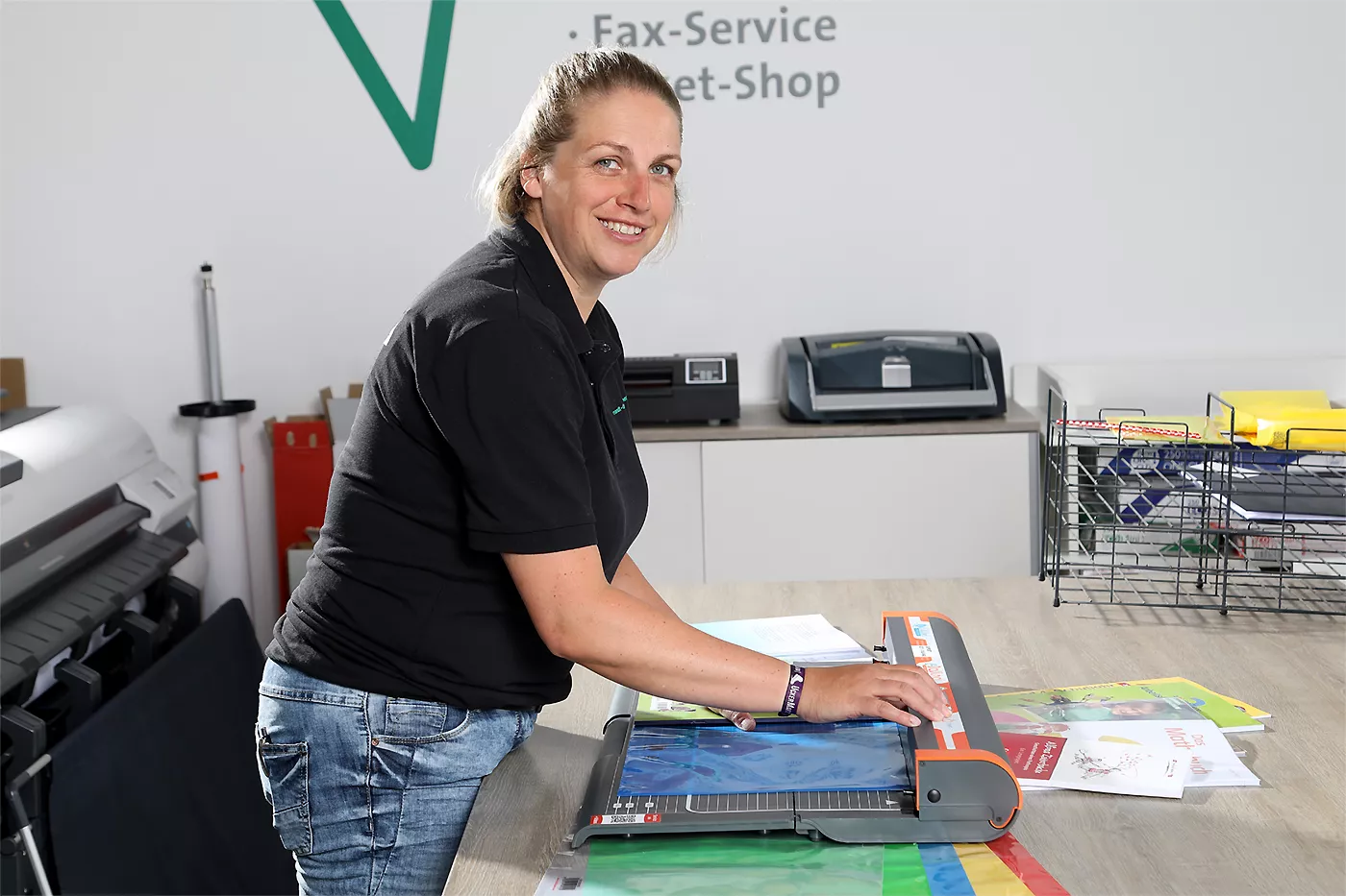 Fertigstellung Kundenauftrag im Servicecenter Mandt Büroorganisation