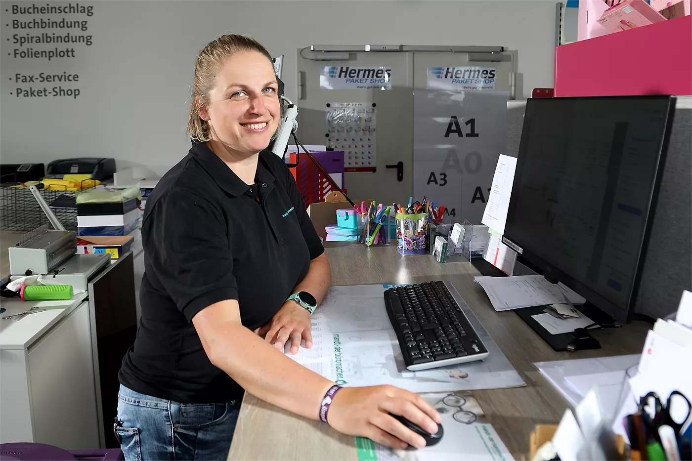 Annahme Kundenauftrag im Servicecenter Mandt Büroorganisation