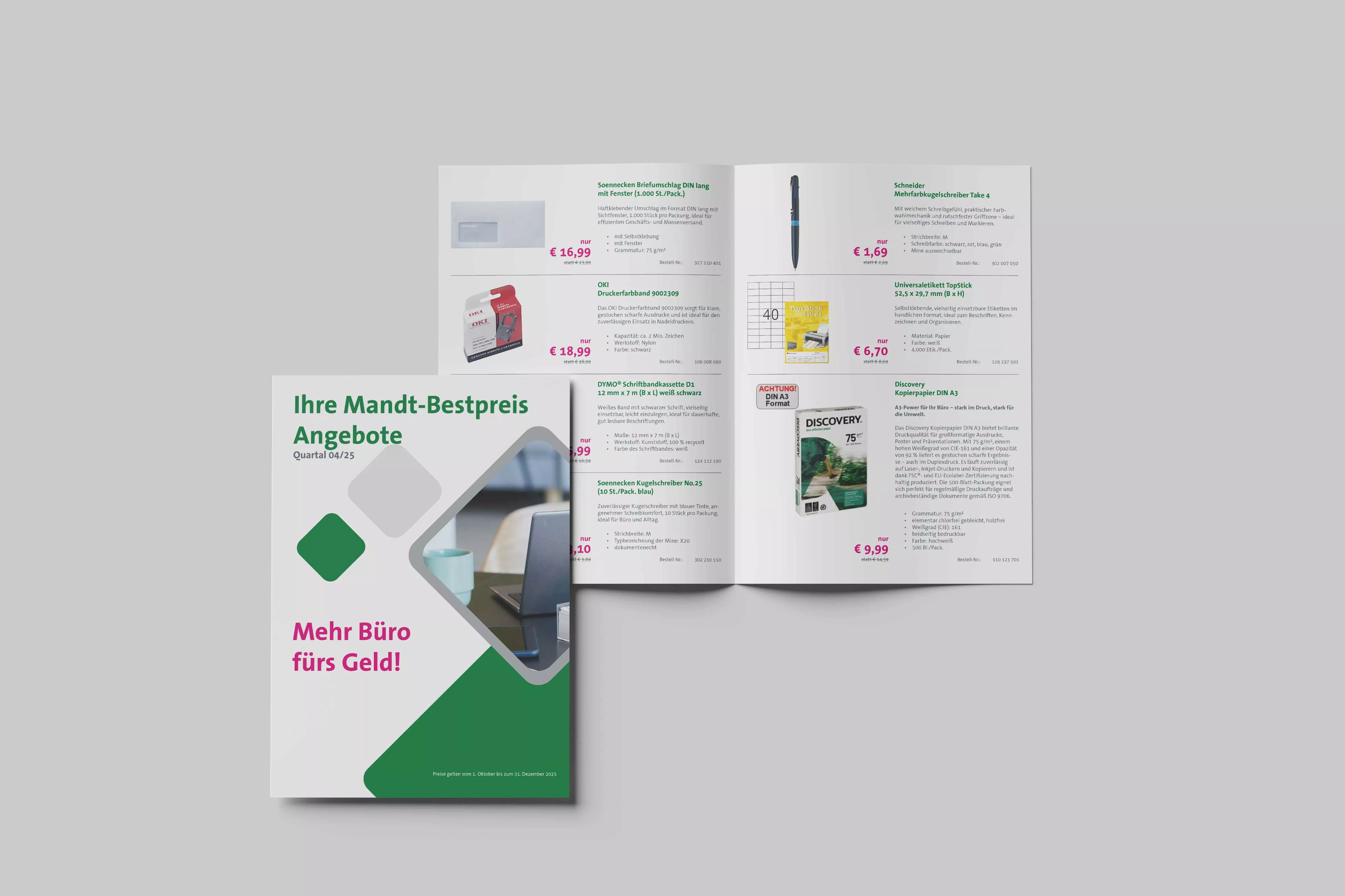 Ansicht der Angebotsbroschüre 04/2025