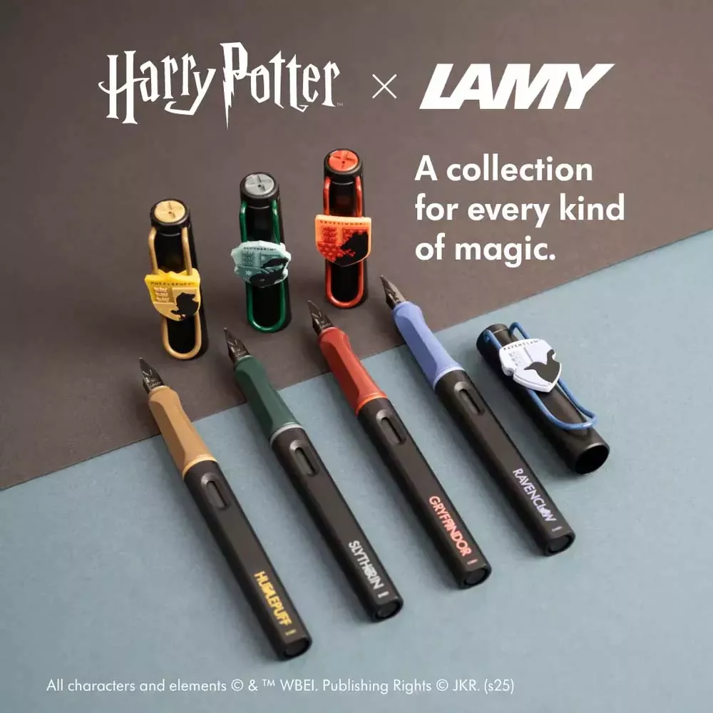 Übersicht der LAMY Safari Special Edition „Harry Potter“