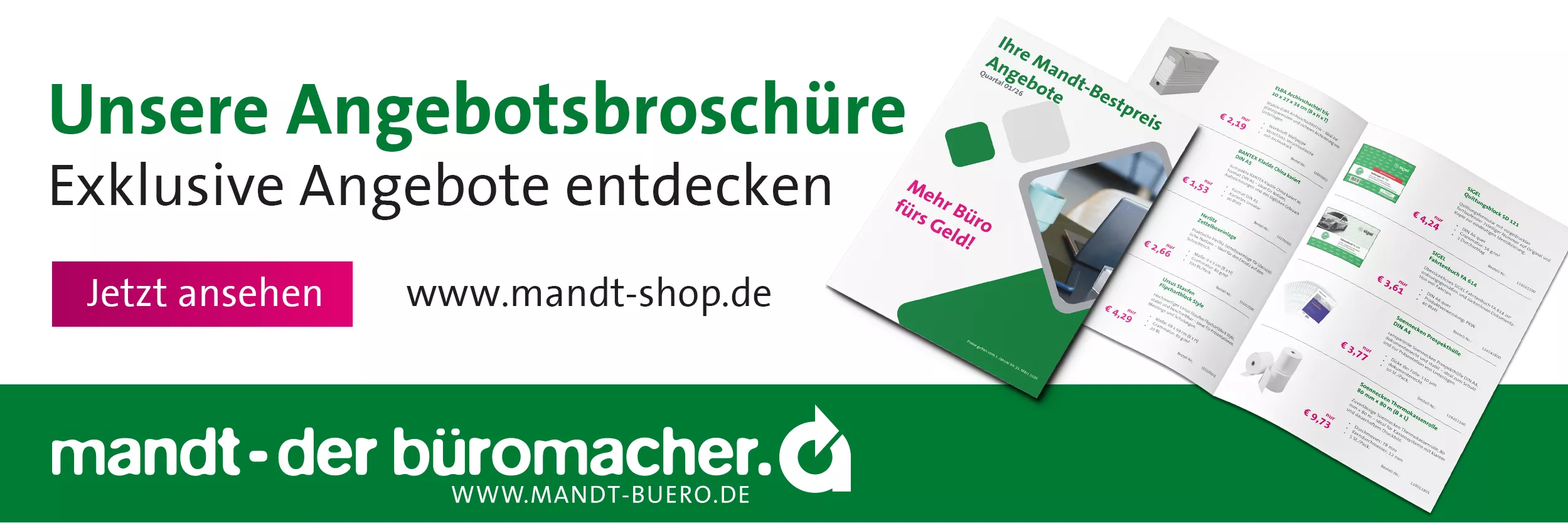 Angebotsbroschüre 1. Quartal 2026