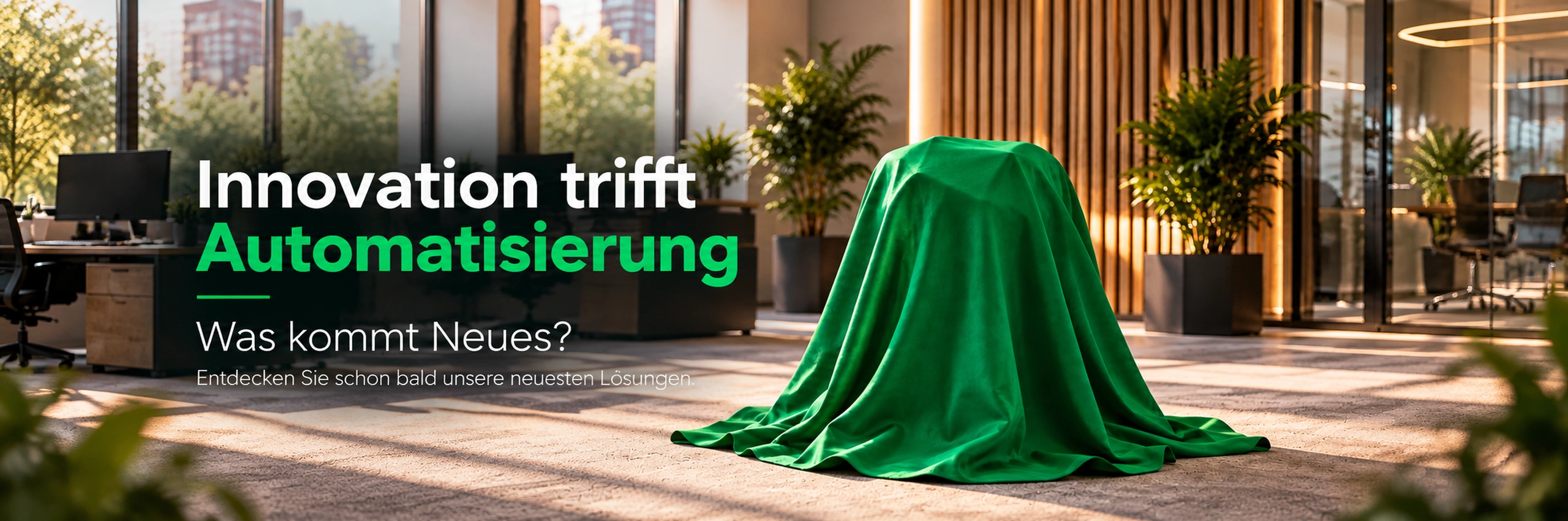 Slider-Bild zum Thema "Innovation trifft Automatisierung"