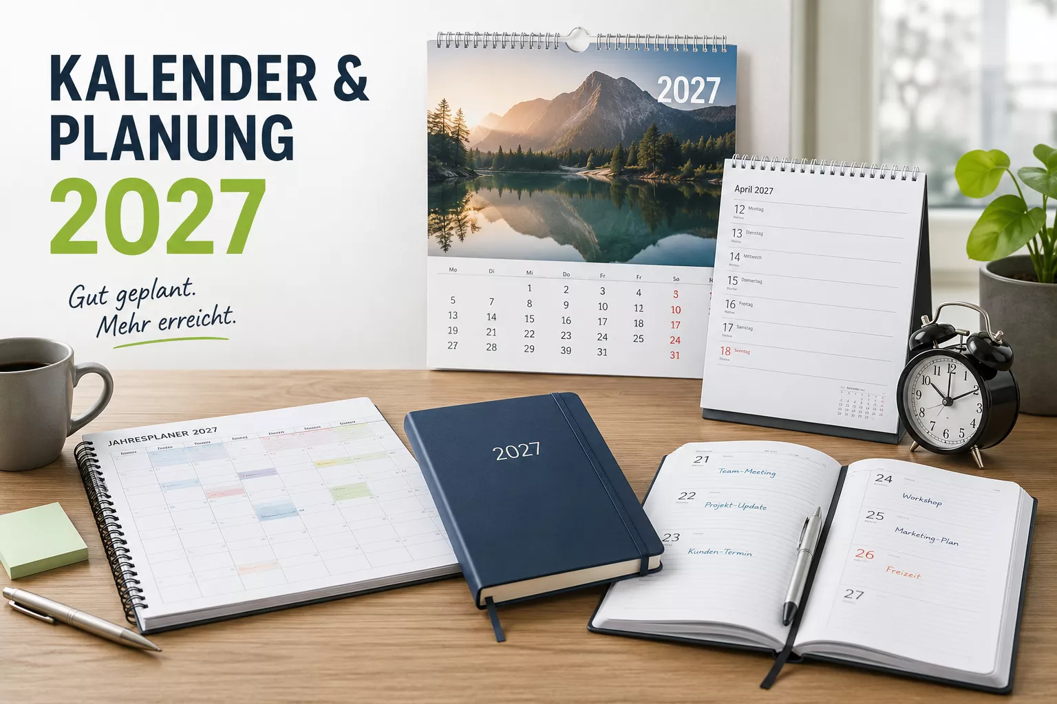 KI-Generiertes Bild zum Thema Kalender & Planung