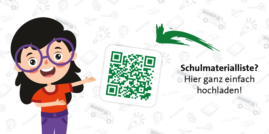 Link zum Upload der Schulmaterialliste